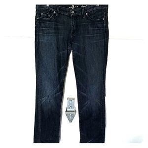 7 For All Mankind blue jeans with free scarf!